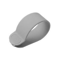 Funda de silicona para dial de dedo gris