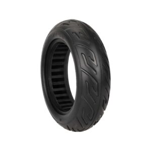 Neumático sólido para carretera urbana, color negro, 10 x 2,70-6,5