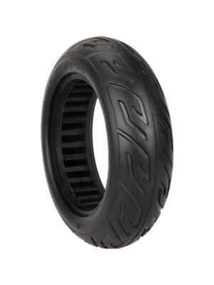 Neumático sólido para carretera urbana, color negro, 10 x 2,70-6,5