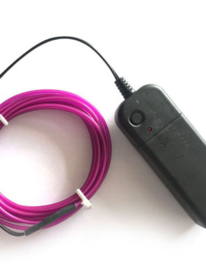 Luces decorativas moradas de 2 m