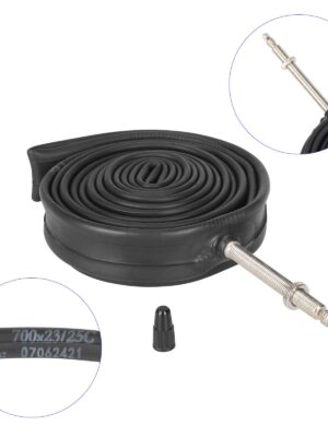 Cámara de aire BLACKCAT 700*23/25C con Presta 60 mm