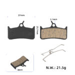 Almohadilla rectangular negra 801 - Imagen 3