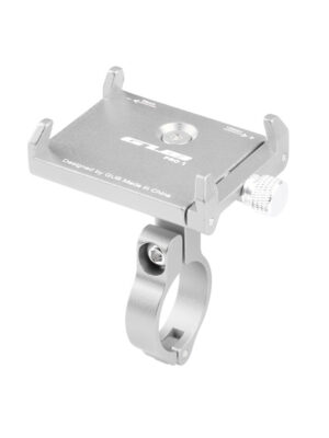 Soporte para teléfono móvil plateado GUB PRO1