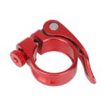 Abrazadera de tubo de asiento roja sin orificio de 31,8 mm - Imagen 5