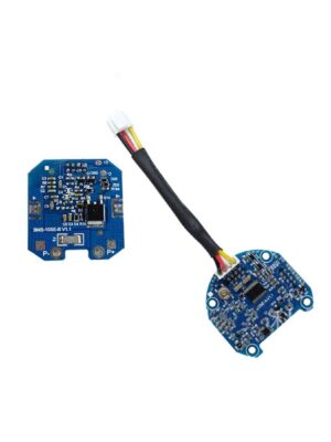 Patinete Ninebot redondo BMS con línea, placa única + placa redonda sin línea