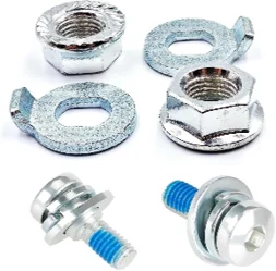 2 juegos de tornillos y arandelas para rueda trasera de Xiaomi