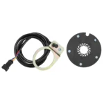 5 sensores de impulso magnéticos para bicicletas eléctricas (longitud de línea de 90 cm, 2,8 rpm)