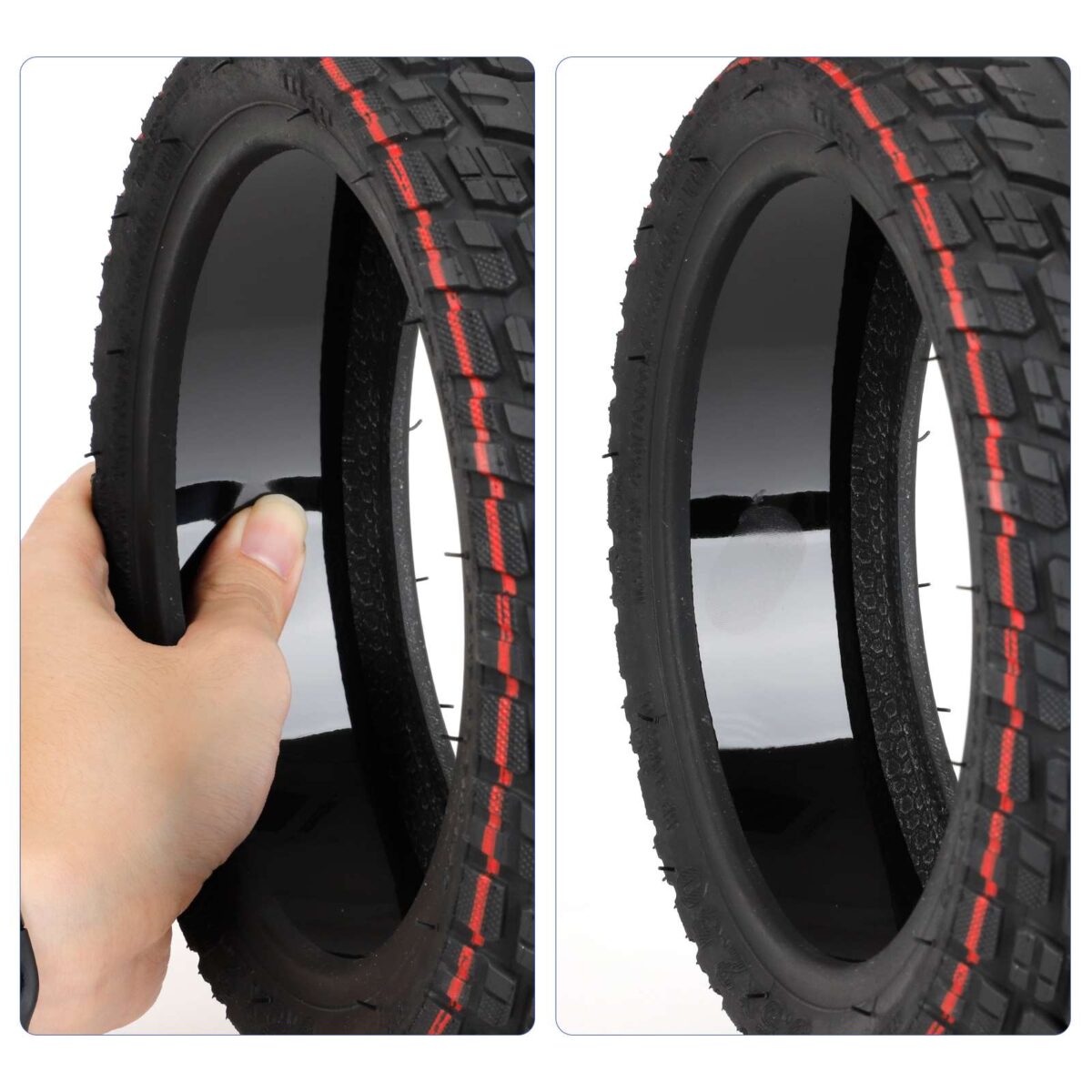 Neumático todoterreno sin cámara autorreparable Ulip 9.5*2.50 con goo - Imagen 3