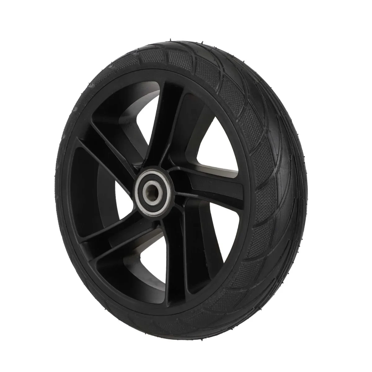 Neumático sólido y buje de rueda para patinete Ninebot ES1/ES2 con llanta de acero - Imagen 6