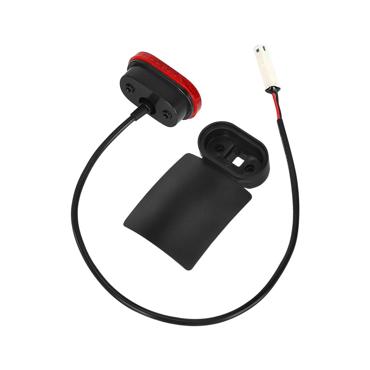 Guardabarros trasero Monorim con placa de matrícula y luces traseras para scooter Xiaomi Pro/Pro2 - Imagen 3