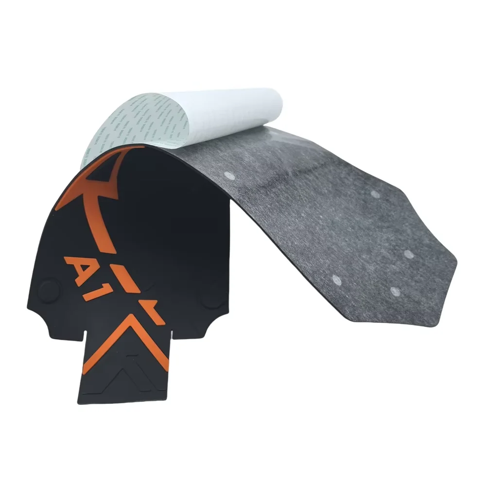 Pedal de reposapiés trasero de cuero para Kukirin A1 - Imagen 2