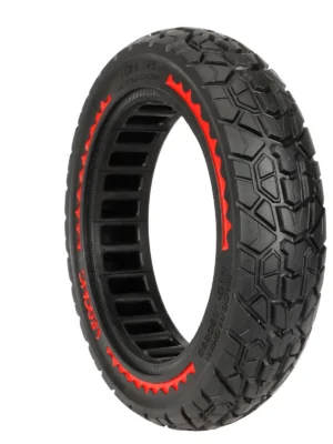 Neumático sólido todoterreno rojo NEDONG10*2.125 (ranura para tarjeta de 42,5 mm)