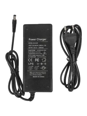 Cargador adaptador de 29,4 V CC 2,1 (enchufe UE) para batería de iones de litio