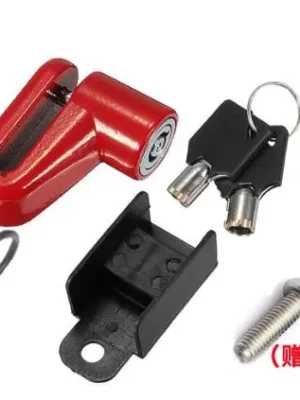 Bloqueo de freno rojo