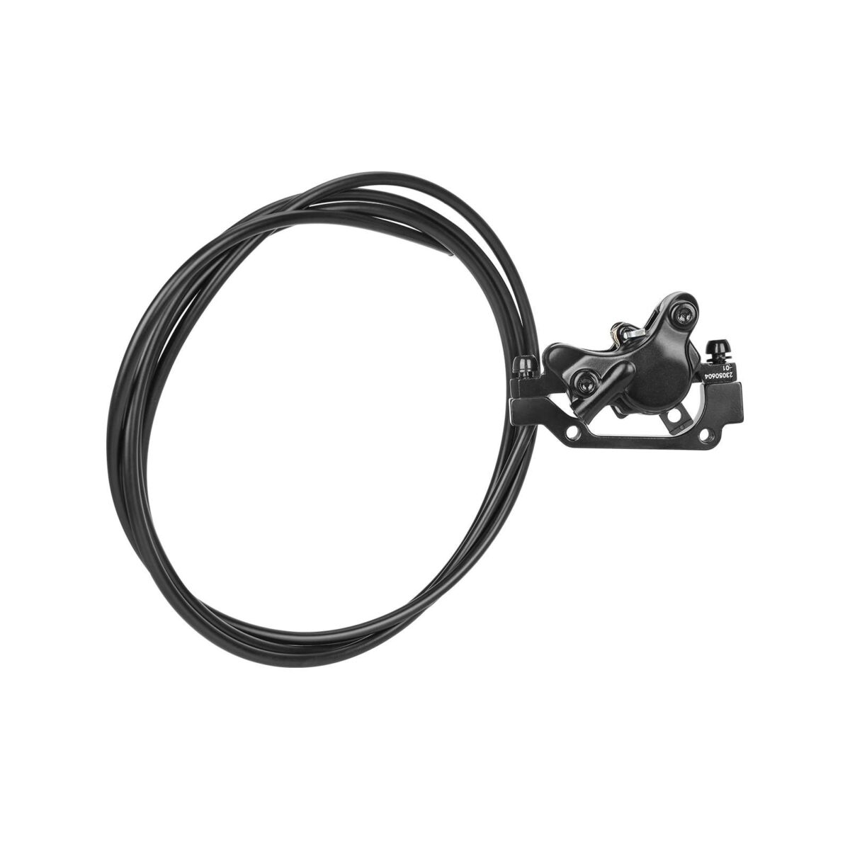 Freno de disco hidráulico NUTT negro derecho con cable de 2050 mm - Imagen 3