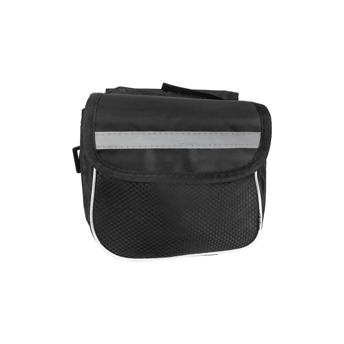 Bolsa grande para bicicleta de montaña, redonda, negra - Imagen 5