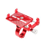 Soporte para teléfono móvil GUB G-81 de aleación de aluminio (rojo)