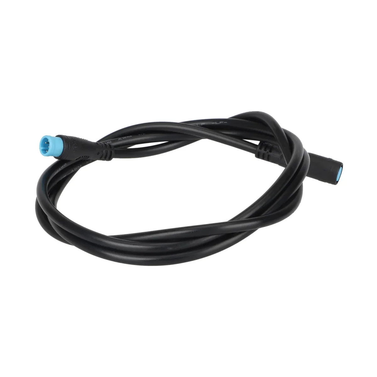 Cable conector M8 impermeable de 60 cm con conector macho/hembra de 4 pines con cabezal azul - Imagen 6