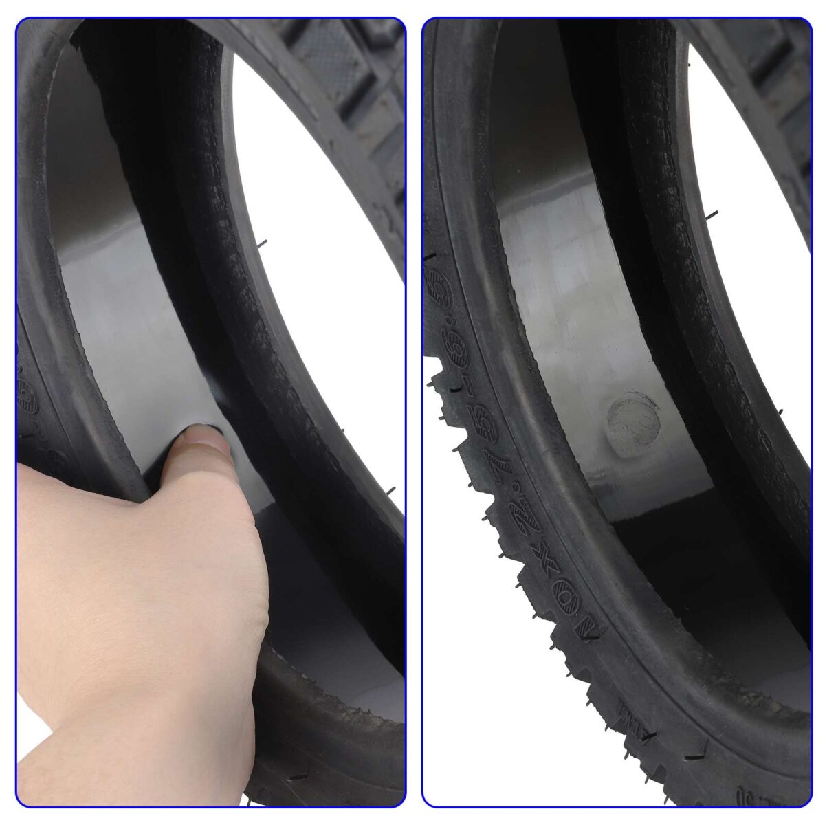 Neumático todoterreno sin cámara autorreparable Ulip 10*2.75-6.5 con buena adherencia - Imagen 5