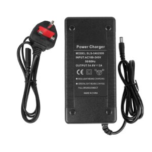 Cargador DC2.1 de 54,6 V 2 A (estándar del Reino Unido)