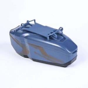 Bolsa de plástico multifuncional para coche de color azul