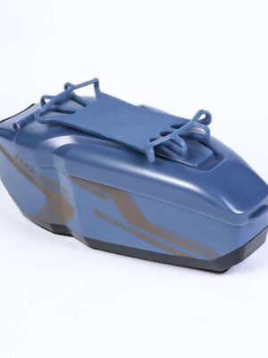 Bolsa de plástico multifuncional para coche de color azul