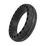 Neumático sólido de caucho negro de 8 1/2 x 2 pulgadas