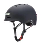 Casco negro talla XL con luz
