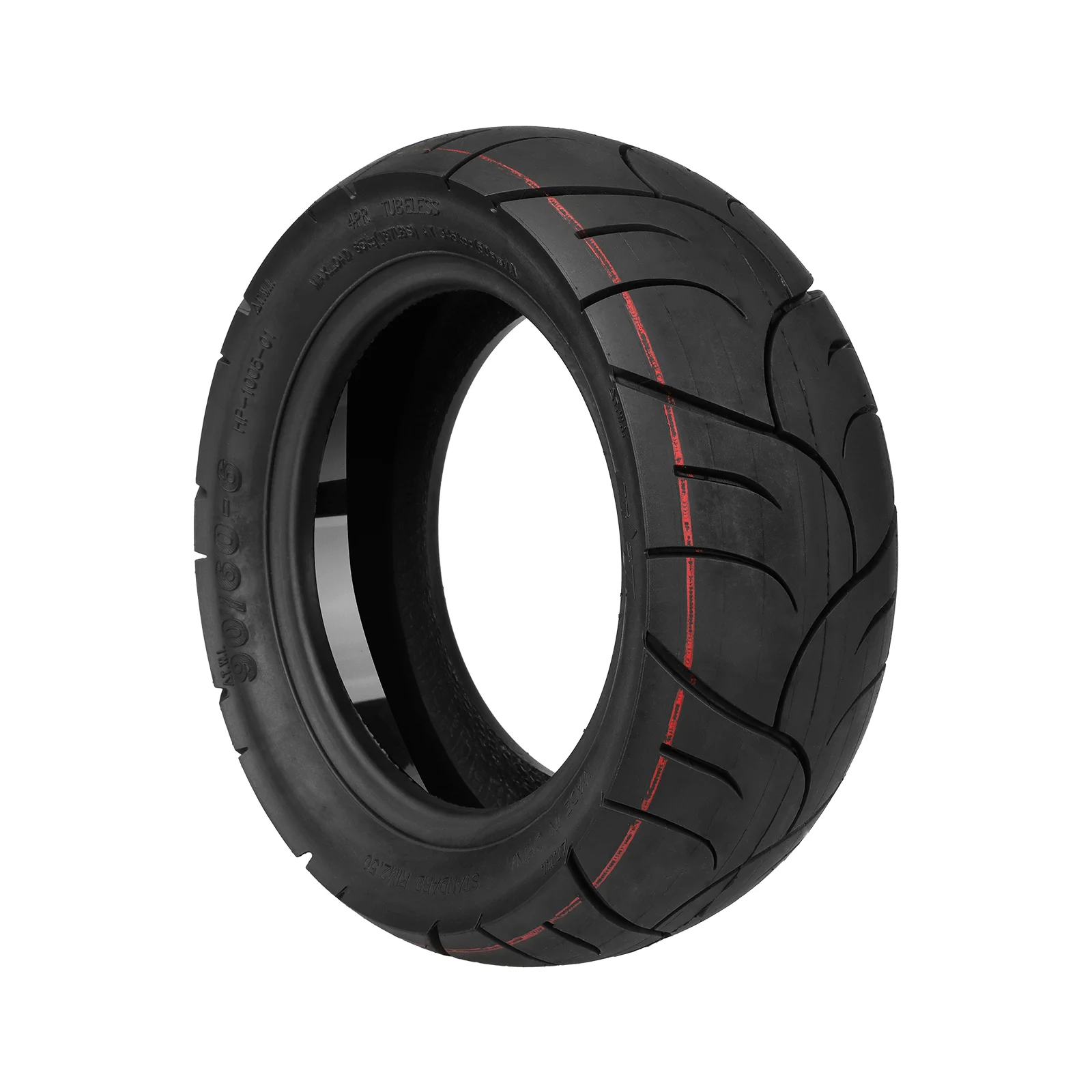 Neumático sin cámara Ulip 90/60-6 autoreparable para carretera urbana con gel - Imagen 4