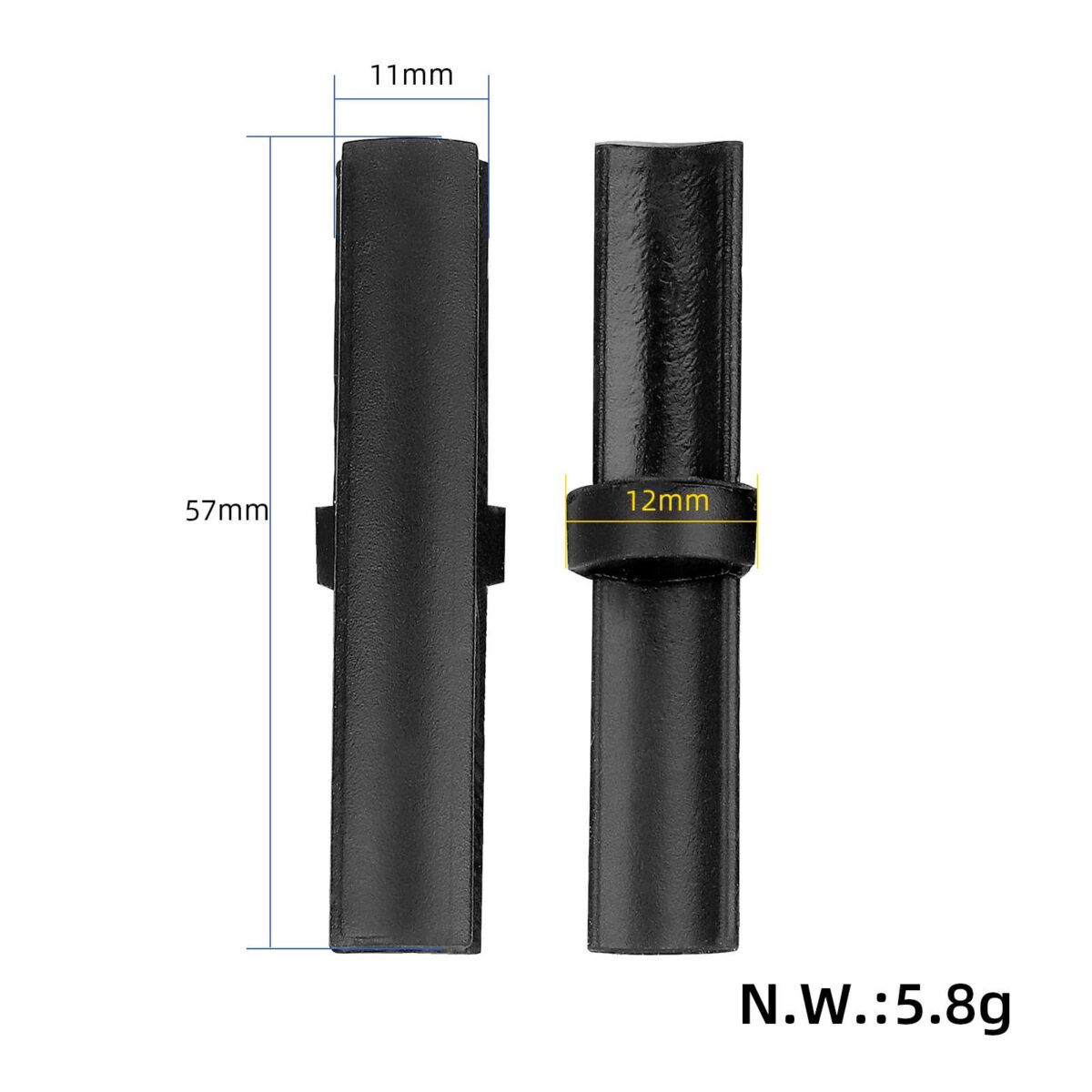 Tapón de silicona para travesaño de scooters F20F25F30/F40 - Imagen 2