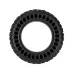 Neumático sólido de caucho negro REF 10*2.5 con ranura de 37 mm - Imagen 4