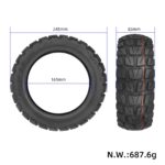 Neumático exterior todoterreno 80/65-6.5 para scooter KUGOO M4/M4 Pro - Imagen 2