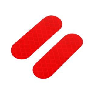 1 juego de pegatinas reflectantes rojas para Kuickwheel S1-C/S1-CPro