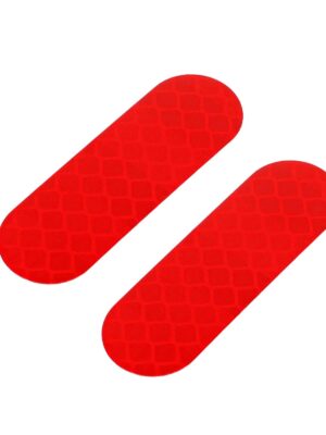 1 juego de pegatinas reflectantes rojas para Kuickwheel S1-C/S1-CPro
