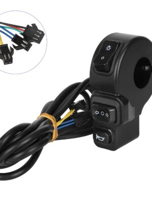 Interruptor negro de tres funciones (longitud del cable 170 cm)