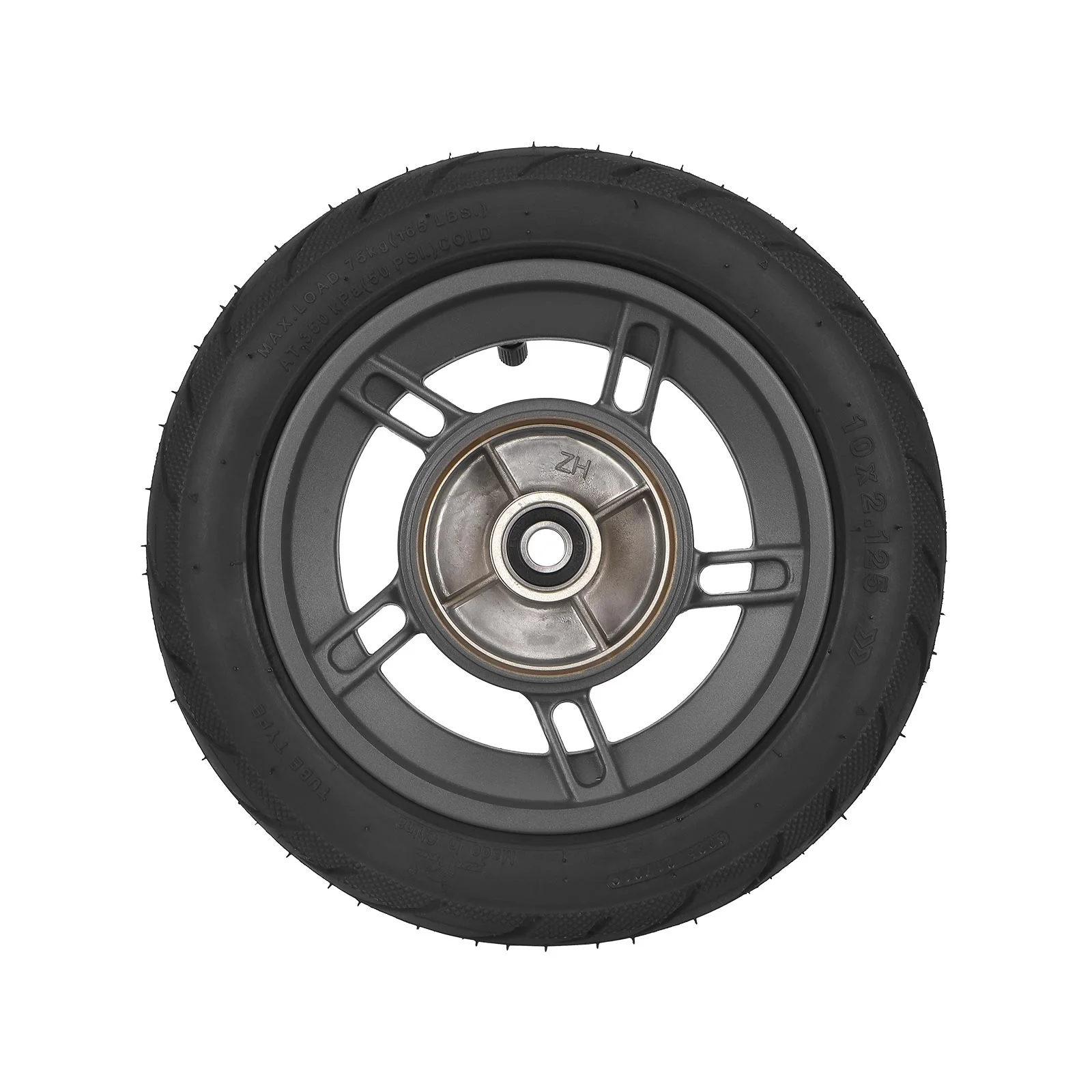 Ruedas Xiaomi 6 Lite con neumáticos sin cámara YUANXING 10*2.125 - Imagen 5