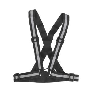 chalecos reflectantes negros