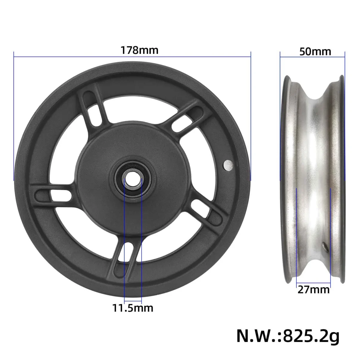 Llanta original para scooter Xiaomi 4 lite(2nd Gen)/6 Lite - Imagen 2