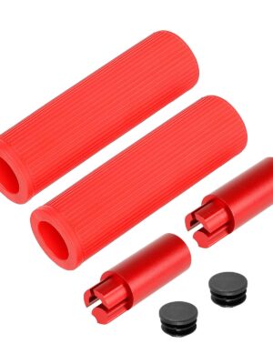 Kit extensor de manillar de silicona Ulip rojo sin luz para scooters de las series Xiaomi y Ninebot ES