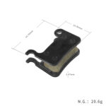 Pastillas de freno semimetálicas para frenos de aceite X-tech - Imagen 2