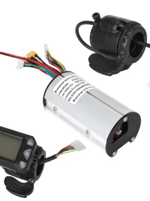 Controlador de 24 V + pantalla + acelerador para scooter de fibra de carbono de 5,5 pulgadas
