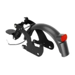 Suspensión trasera negra Ulip V2 con soporte metálico de guardabarros trasero para scooter Xiaomi 4Pro - Imagen 2