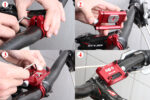 Soporte para teléfono móvil rojo GUB G-85 - Imagen 2
