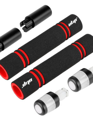 Juego de extensores de agarre Ulip con carga USB y luz para scooters Xiaomi y ES (BBW)