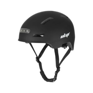 Casco Ulip negro talla L U002 con luz