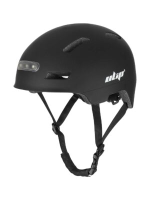 Casco Ulip negro talla L U002 con luz
