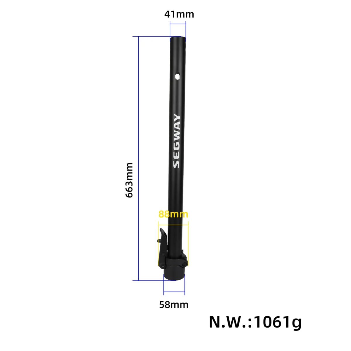 Mástil original con base para Segway Ninebot Max G3 - Imagen 2
