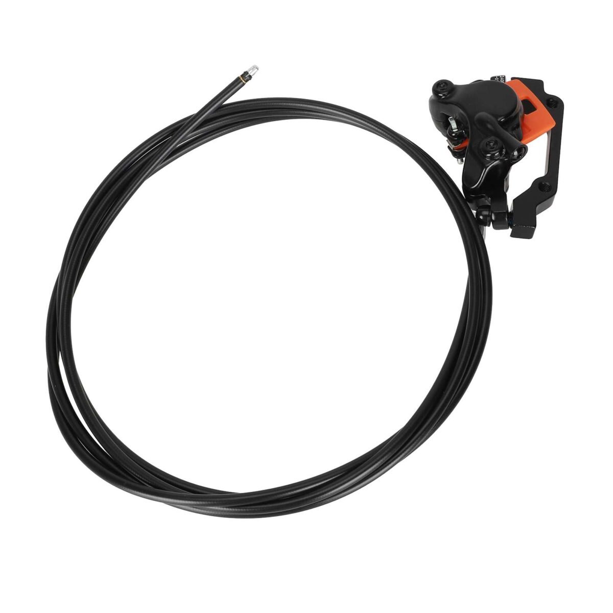 Freno de disco hidráulico derecho NUTT negro con cable de 220 cm - Imagen 4