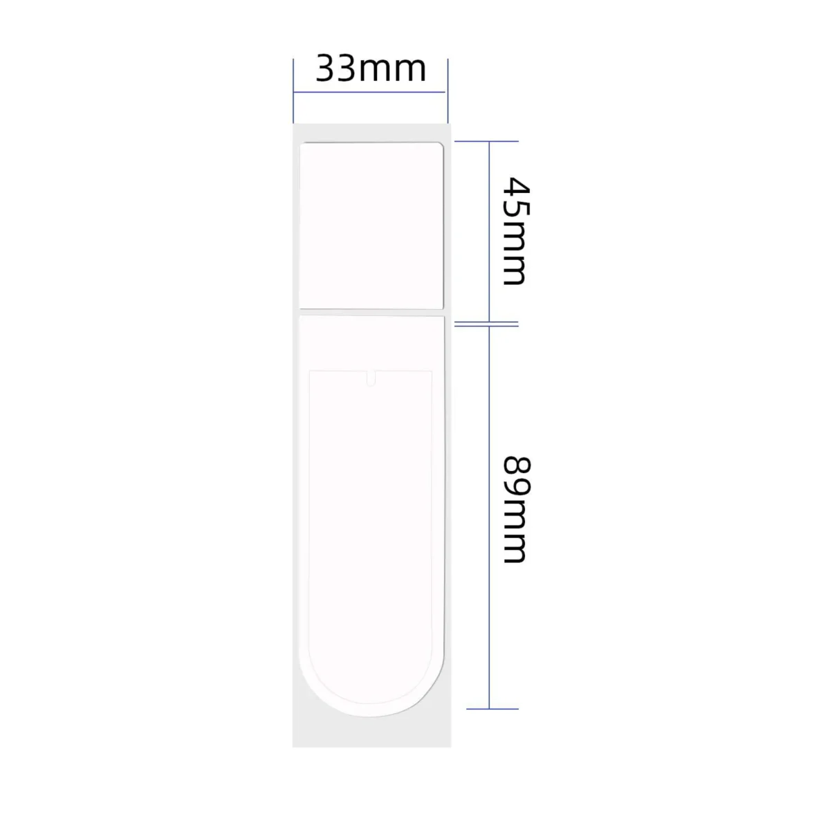 Adhesivo blanco de doble cara para Xiaomi M365/Pro - Imagen 2