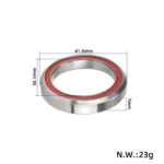 Rodamiento amarillo para patinete Kukirin G3 G4 (41,8 x 30,15 x 7 mm) - Imagen 2